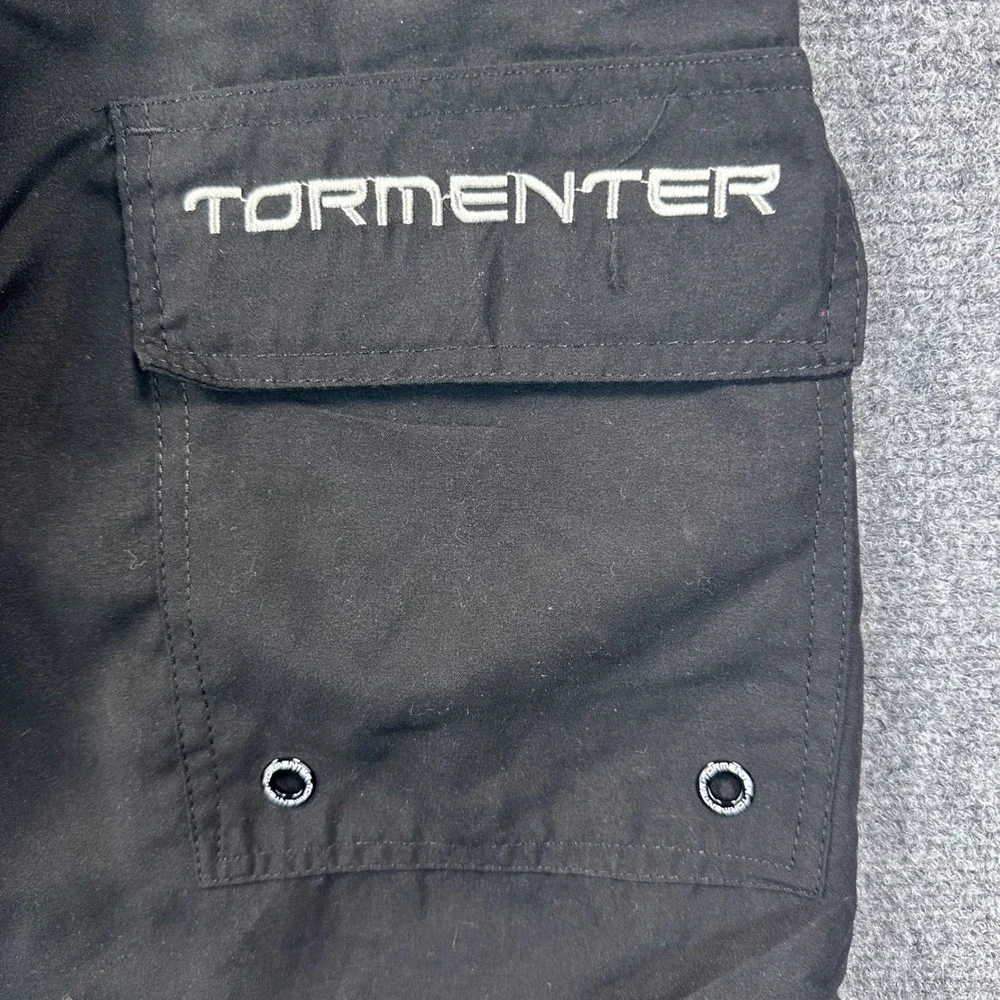 [Lot of 2]Tormenter Board Shorts Men's‎ 40 Black Camo Cargo Swim Trunks Big Fish